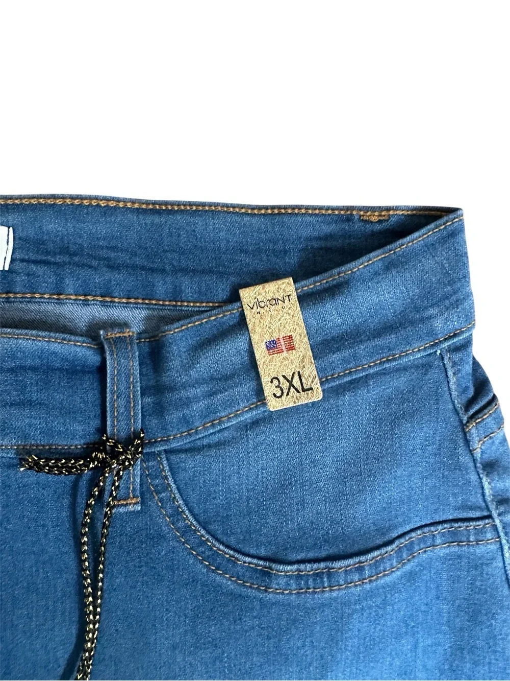 Vibrant M.I.U Tall Bell Flare Jeans - Picture 9 of 11